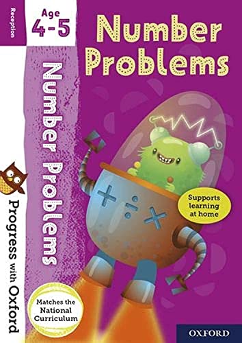 9780192765574: Progress with Oxford: Number Problems Age 4-5 - Practise for School with Essential Maths Skills