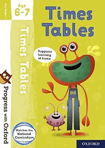 Stock image for Progress with Oxford: Times Tables Age 6-7 for sale by AwesomeBooks