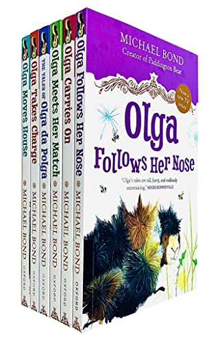 Imagen de archivo de Olga Da Polga Series 6 Books Collection Set by Michael Bond (Tales of Olga Da Polga, Meets Her Match, Takes Charge, Moves House, Follows Her Nose & Carries On) a la venta por GF Books, Inc.