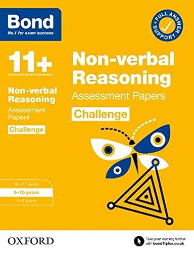 9780192778239: Bond 11+: Bond 11+ NVR Challenge Assessment Papers 9-10 years