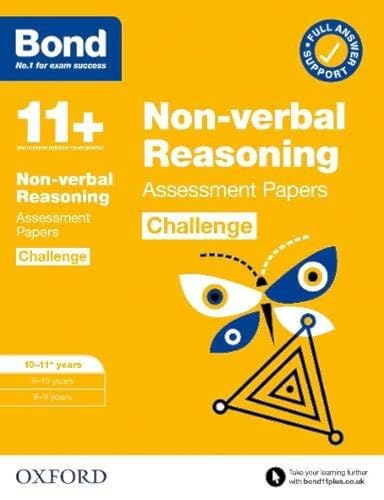 9780192778314: Bond 11+: Bond 11+ Non-verbal Reasoning Challenge Assessment Papers 10-11 years (Bond Challenge)