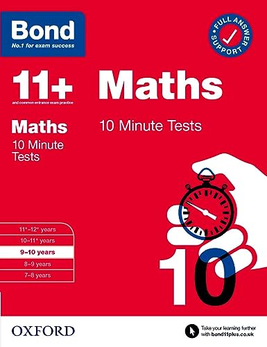 Beispielbild fr Bond 11+: Bond 11+ 10 Minute Tests Maths 9-10 Years: For 11+ GL Assessment and Entrance Exams zum Verkauf von Blackwell's