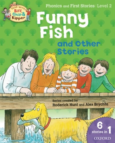 Beispielbild fr Oxford Reading Tree Read with Biff, Chip, and Kipper: Level 1 Phonics & First Stories: Funny Fish and Other Stories zum Verkauf von SecondSale