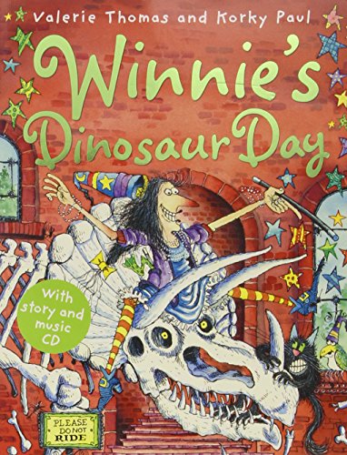 Beispielbild fr Winnie's Dinosaur Day (Paperback & CD) zum Verkauf von WorldofBooks