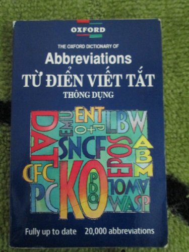 Imagen de archivo de The Oxford Dictionary of Abbreviations (Oxford Paperback Reference) a la venta por WorldofBooks