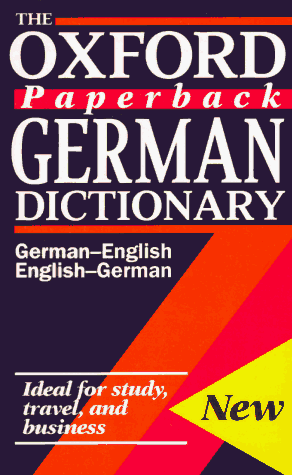 Imagen de archivo de The Oxford Paperback German Dictionary : German-English/English-German; Deutsch-Englisch/Englisch-Deutsch a la venta por Better World Books: West