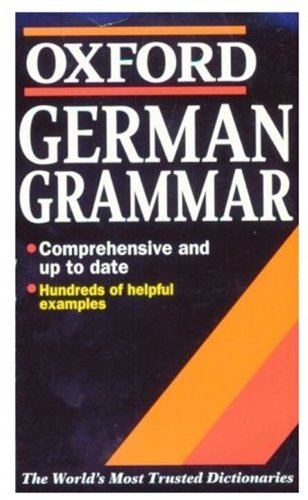 Beispielbild fr German Grammar (Oxford Quick Reference) zum Verkauf von HPB-Diamond