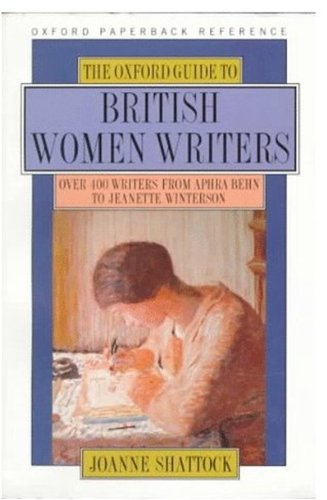 9780192800213: The Oxford Guide to British Women Writers