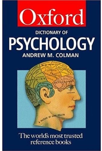 9780192800237: A Dictionary of Psychology (Oxford Paperback Reference)