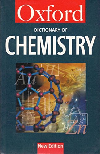 9780192800312: A Dictionary of Chemistry (Oxford Quick Reference)