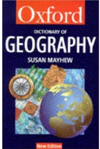 Stock image for A Dictionary of Geography for sale by Better World Books: West