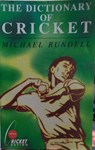 Beispielbild fr The Dictionary of Cricket (Oxford reference) zum Verkauf von AwesomeBooks