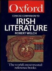 Beispielbild fr The Concise Oxford Companion to Irish Literature zum Verkauf von Better World Books: West