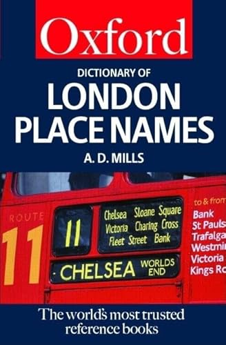 Stock image for A Dictionary of London Place Names for sale by ThriftBooks-Dallas