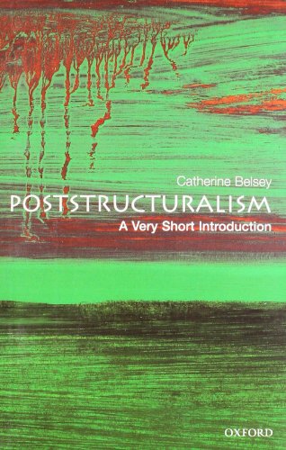 Imagen de archivo de Poststructuralism A Very Short a la venta por SecondSale