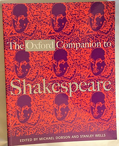 9780192802965: The Oxford Companion to Shakespeare