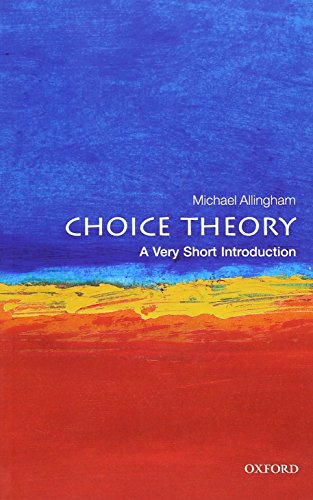 9780192803030: Choice Theory: A Very Short Introduction