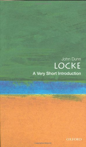 Locke: A Very Short Introduction (9780192803948) by Dunn, John