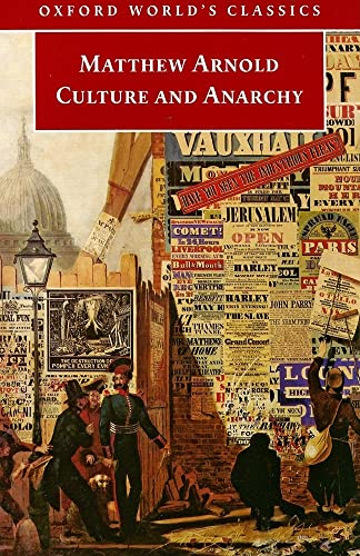Beispielbild fr Culture and Anarchy (Oxford World's Classics) zum Verkauf von SecondSale