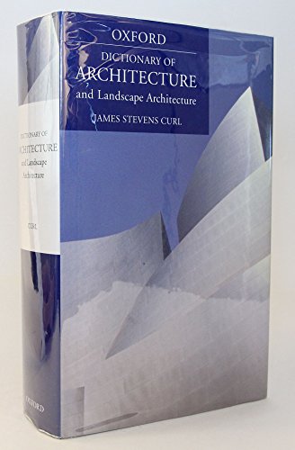 Stock image for A Dictionary of Architecture and Landscape Architecture for sale by ThriftBooks-Dallas