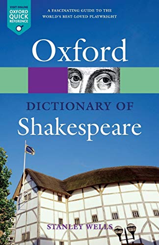 9780192806383: A Dictionary of Shakespeare n/e (Oxford Quick Reference)