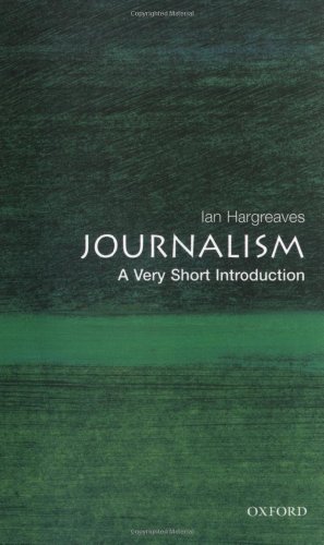 Imagen de archivo de Journalism: a Very Short Introduction a la venta por Better World Books