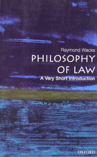 Imagen de archivo de The Philosophy of Law: A Very Short Introduction a la venta por SecondSale