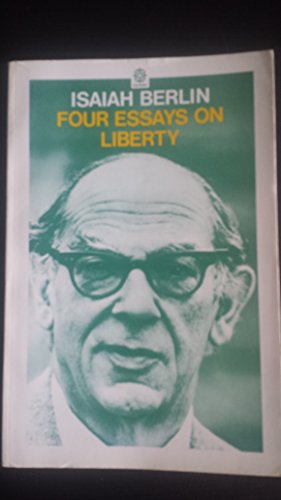 Imagen de archivo de Four Essays on Liberty a la venta por Read&Dream