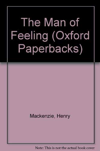 9780192810786: Man of Feeling (Oxford Paperbacks)