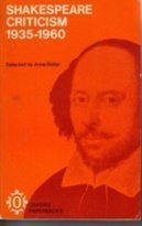 9780192810823: Shakespeare criticism, 1935-1960;: Selected with an introduction (Oxford paperbacks 215)