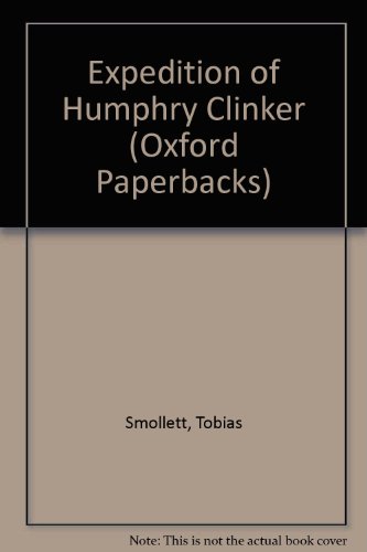 Stock image for Expedition of Humphry Clinker (Oxford Paperbacks) for sale by Ergodebooks