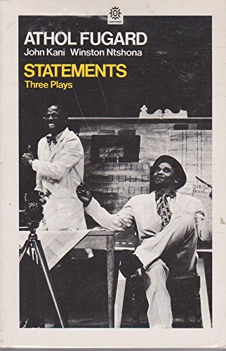 9780192811707: Statements: Three Plays