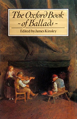 Beispielbild fr The Oxford Book of Ballads (Oxford Paperbacks) zum Verkauf von WorldofBooks