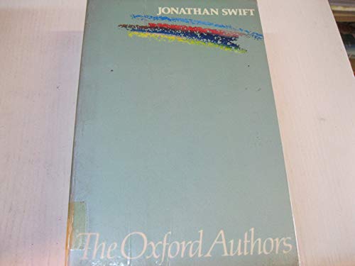 Imagen de archivo de Jonathan Swift (The Oxford Authors) a la venta por SecondSale