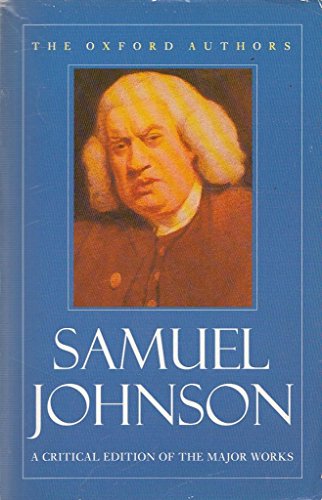 Imagen de archivo de Samuel Johnson (The Oxford Authors) (The ^AOxford Authors) a la venta por More Than Words