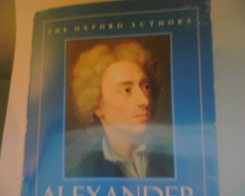 Beispielbild fr Alexander Pope (Oxford Authors S.) zum Verkauf von AwesomeBooks