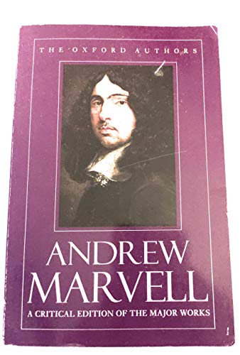 Beispielbild fr Andrew Marvell zum Verkauf von Better World Books