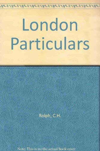 Stock image for London Particulars for sale by WorldofBooks