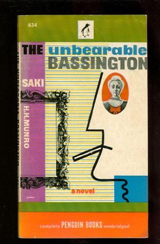 Beispielbild fr The Unbearable Bassington zum Verkauf von ThriftBooks-Dallas