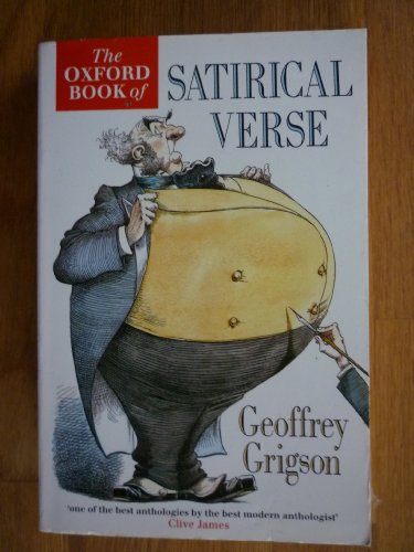 Imagen de archivo de The Oxford Book of Satirical Verse a la venta por Anybook.com