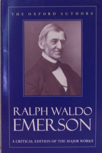 Beispielbild fr Ralph Waldo Emerson (The Oxford Authors) zum Verkauf von SecondSale