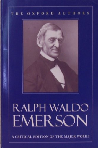 Stock image for Ralph Waldo Emerson (The Oxford Authors) for sale by SecondSale