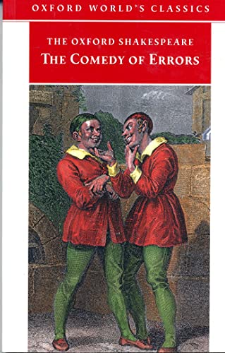 Beispielbild fr The Comedy of Errors (Oxford World's Classics) zum Verkauf von SecondSale