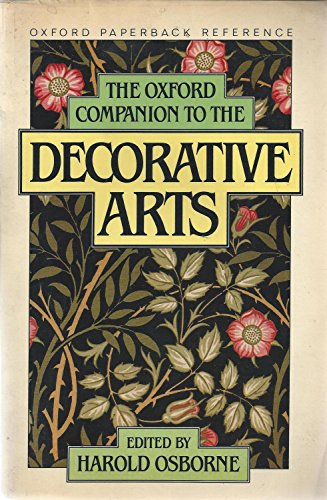 9780192818638: The Oxford Companion to the Decorative Arts (Oxford Paperback Reference)