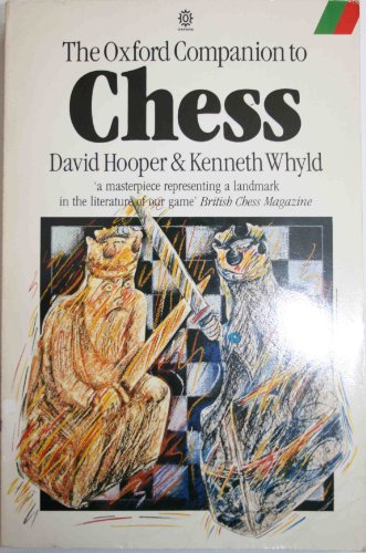 9780192819864: The Oxford Companion to Chess (Oxford Paperback Reference)