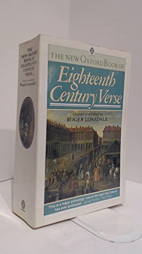 9780192820549: The New Oxford Book of Eighteenth Century Verse (Oxford Books of Verse)