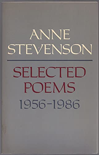 Stock image for Selected Poems 1956-1986 for sale by Bibliomadness