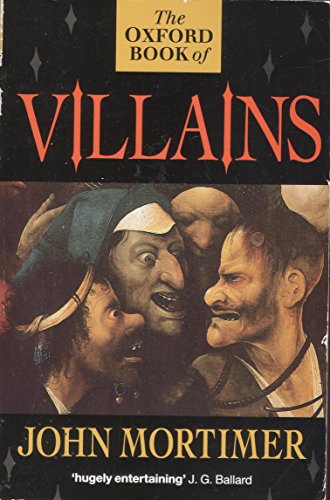 9780192822772: The Oxford Book of Villains
