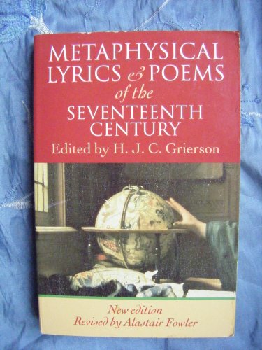Imagen de archivo de Metaphysical Lyrics and Poems of the Seventeenth Century: Donne to Butler a la venta por WorldofBooks