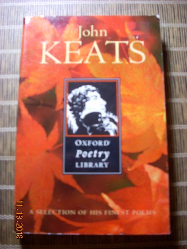 9780192822918: John Keats (Oxford Poetry Library)